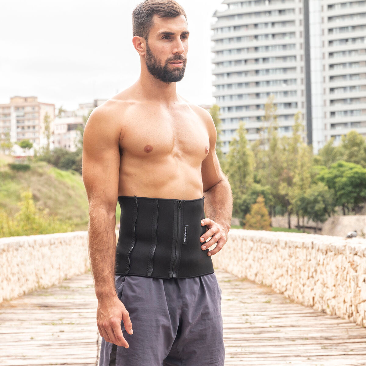 Faja Deportiva Adelgazante con Efecto Sauna Redle