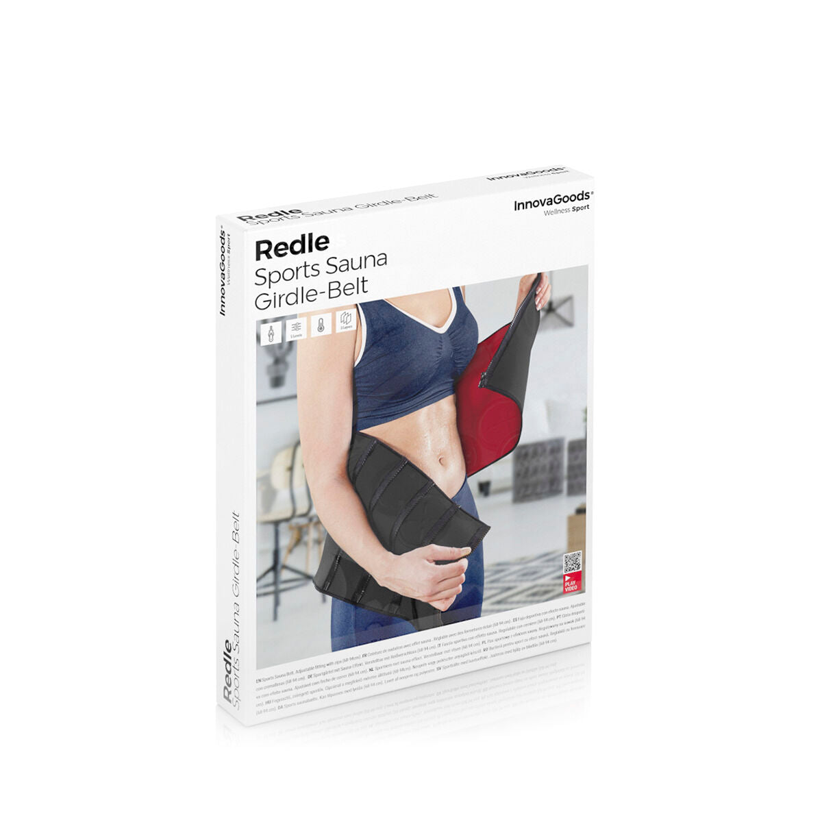 Faja Deportiva Adelgazante con Efecto Sauna Redle