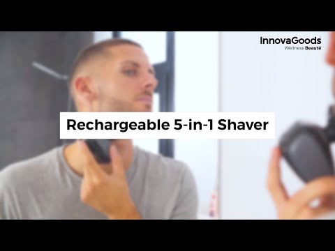 Afeitadora Recargable Ergonómica Multifunción 5 en 1